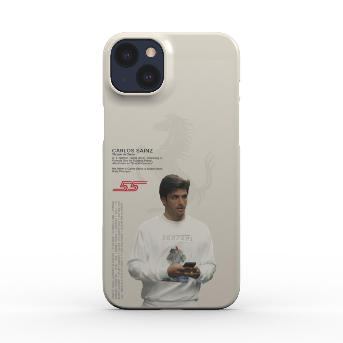 Carlos Sainz CircuitX Case